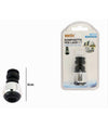Aeratore Rompigetto Per Rubinetto Lavello Cucina Cromato Nero Con Snodo 87169
