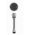 Aeratore Rompigetto Rubinetto Cucina Flessibile Prolunga 14.5cm Cromo Nero 69256