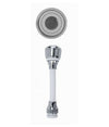 Aeratore Rompigetto Rubinetto Lavello Cucina Bigetto Cromato Bianco Snodo 69251