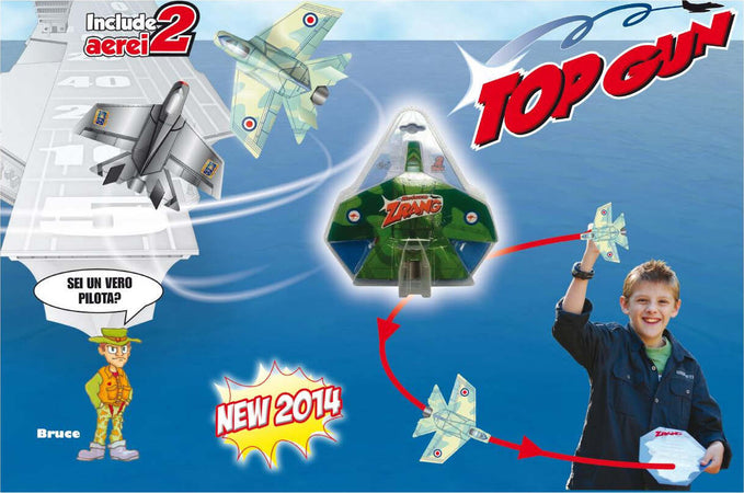 Aereo-Top-Gun-2-pezzi-Grandi-Giochi