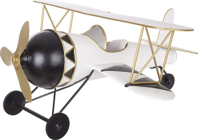 Aereoplanino decorazione natalizia in metallo per interni Casa e cucina/Decorazioni per interni/Addobbi e decorazioni per ricorrenze/Decorazioni natalizie/Orpelli e festoni MagiediNatale.it - Altamura, Commerciovirtuoso.it