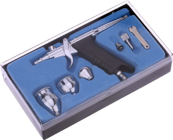AEROGRAFO DOPPIA AZIONE TRATTO FINE 0,3MM AEROPENNA ARIA COMPRESSA SERBATOI Auto e Moto/Verniciatura/Aerografi e accessori Trade Shop italia - Napoli, Commerciovirtuoso.it