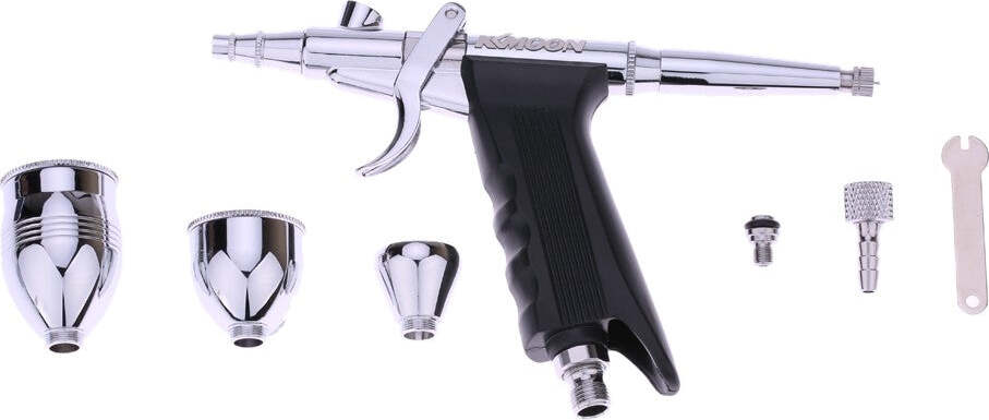 AEROGRAFO DOPPIA AZIONE TRATTO FINE 0,3MM AEROPENNA ARIA COMPRESSA SERBATOI Auto e Moto/Verniciatura/Aerografi e accessori Trade Shop italia - Napoli, Commerciovirtuoso.it