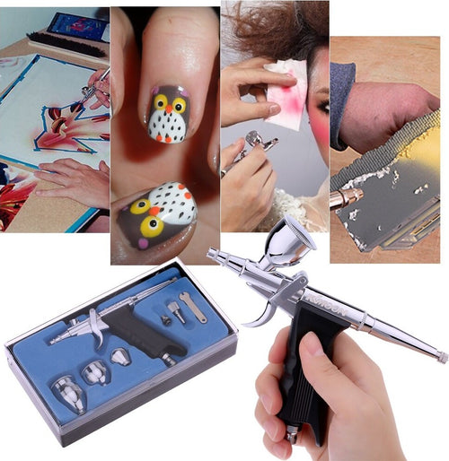 AEROGRAFO DOPPIA AZIONE TRATTO FINE 0,3MM AEROPENNA ARIA COMPRESSA SERBATOI Auto e Moto/Verniciatura/Aerografi e accessori Trade Shop italia - Napoli, Commerciovirtuoso.it