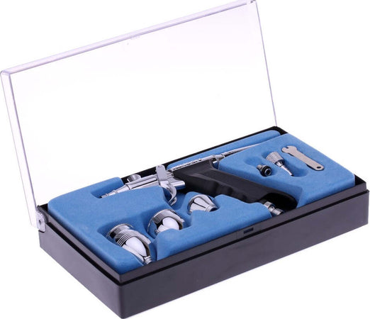 AEROGRAFO DOPPIA AZIONE TRATTO FINE 0,3MM AEROPENNA ARIA COMPRESSA SERBATOI Auto e Moto/Verniciatura/Aerografi e accessori Trade Shop italia - Napoli, Commerciovirtuoso.it