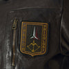 Giubbotto in pelle uomo  - Aeronautica Militare - pelle marrone