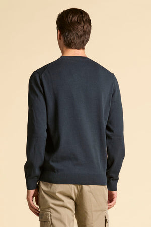 Aeronautica Militare Maglia uomo in cotone tinto filo
