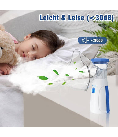 Aerosol Portatile Silenzioso Per Adulti E Bambini A Batterie Atomizzatore Regola