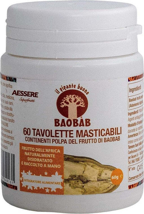 Aessere-Baobab-60-tavolette-masticabili-Integratore-alimentare