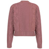 Guess maglione rosa a trecce GJ W5BR09 Z0561 G64T