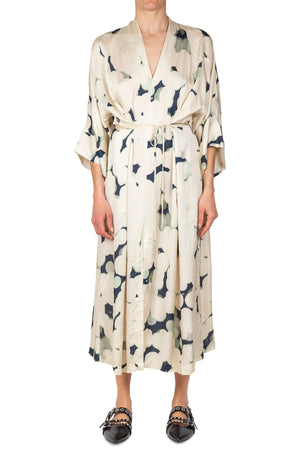 OTTOD'AME Ottod'ame - Abito - 450363 - Latte/Blu da donna