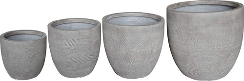 AFELANDRA---set-di-vasi-in-fibra-sintetica-Grigio-Milani-Home