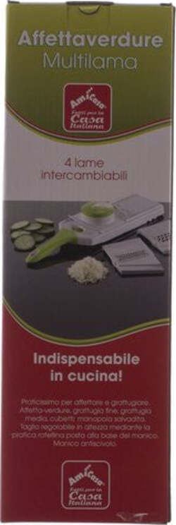 Affetta-verdure-Amicasa-TF1007-Multilama-Bianco-e-Verde