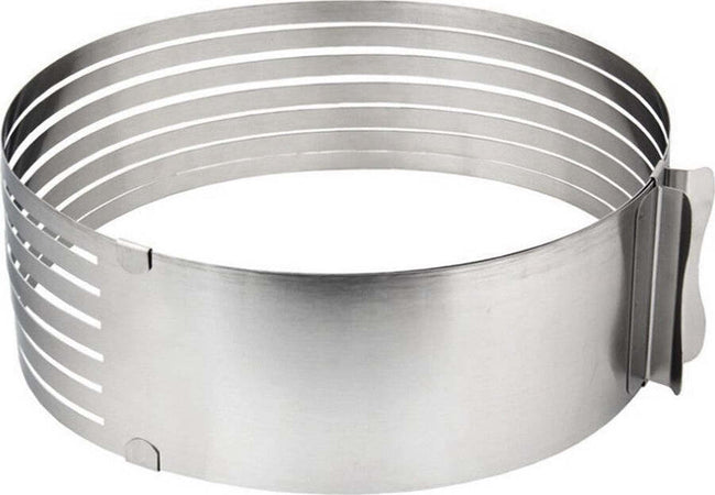 AFFETTATORTE TAGLIA AFFETTA TORTA REGOLABILE DA 16 20 CM STAMPO ANELLO ACCIAIO Casa e cucina/Teglie da forno e accessori per pasticceria/Accessori e utensili per pasticceria/Anelli per torte Trade Shop italia - Napoli, Commerciovirtuoso.it
