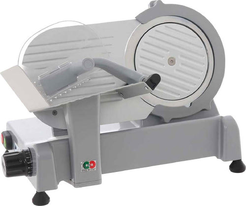AFFETTATRICE-ELETTRICA-MODELLO-'GP'-Ø-195-mm-c/tagliere+coltello-omag.-Ala2000