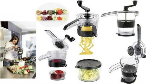 Affettatrice Spiralfix Taglia Verdure Spirale Affetta Julienne Cucina Casa e cucina/Utensili da cucina/Affettaverdure e mandolini da cucina Trade Shop italia - Napoli, Commerciovirtuoso.it