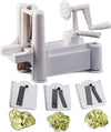 Affettaverdure Tagliaverdure Spirale Manuale 3 Lame Inox Affetta Verdure Frutta Casa e cucina/Utensili da cucina/Affettaverdure e mandolini da cucina Trade Shop italia - Napoli, Commerciovirtuoso.it