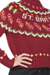 MC2 SAINT BARTH MC2 Saint Barth - Maglia - 441703 - Fantasia Bordeaux da donna