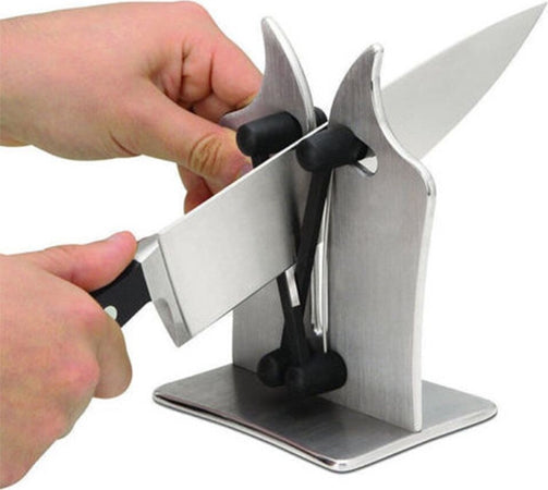 AFFILA COLTELLI ACCIAIO AFFILATURA CUCINA UTENSILE AFFILATORE COLTELLO FORBICI Casa e cucina/Utensili da cucina/Affilacoltelli/Affilacoltelli manuali Trade Shop italia - Napoli, Commerciovirtuoso.it