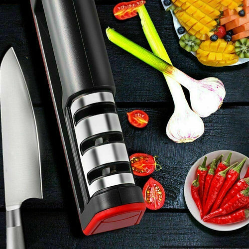 AFFILACOLTELLI da cucina 3 stadi in1 ceramica acciaio diamante fessure per lame Casa e cucina/Utensili da cucina/Affilacoltelli/Affilacoltelli manuali Zencoccostore - Formia, Commerciovirtuoso.it