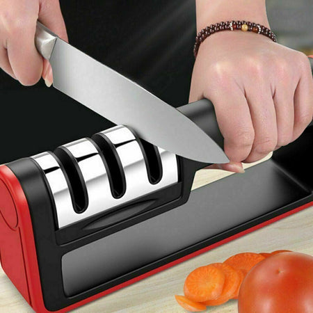 AFFILACOLTELLI da cucina 3 stadi in1 ceramica acciaio diamante fessure per lame Casa e cucina/Utensili da cucina/Affilacoltelli/Affilacoltelli manuali Zencoccostore - Formia, Commerciovirtuoso.it