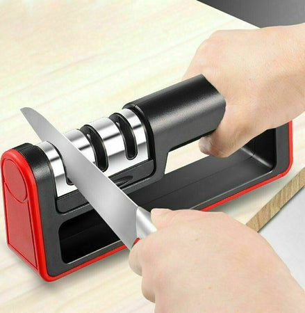 AFFILACOLTELLI da cucina 3 stadi in1 ceramica acciaio diamante fessure per lame Casa e cucina/Utensili da cucina/Affilacoltelli/Affilacoltelli manuali Zencoccostore - Formia, Commerciovirtuoso.it