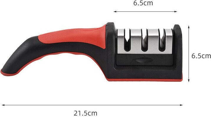 Affilacoltelli In Plastica E Acciaio Inox Per Affilare Lame Forbici E Coltelli Utensili Cucina Trade Shop italia - Napoli, Commerciovirtuoso.it