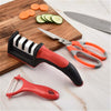 Affilacoltelli In Plastica E Acciaio Inox Per Affilare Lame Forbici E Coltelli Utensili Cucina Trade Shop italia - Napoli, Commerciovirtuoso.it