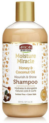 African Pride Moisture Miracle Shampoo Delicato per Capelli Crespi E Secchi 354 Ml