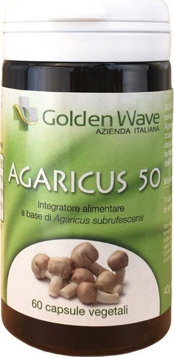 AGARICUS-50-integratore-alimentare-60-capsule-Golden-Wave