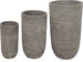 AGATEA---set-di-vasi-in-fibra-sintetica-Marrone-Milani-Home
