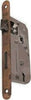 AGB---SERRATURA-DA-INFILARE-PER-PORTE-INTERNE-(B10)-PATENT-PICCOLA-D70-F20-E40-CON-BORDI-TONDI---BRONZATA