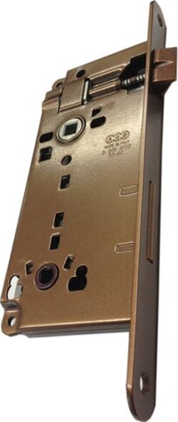 AGB---SERRATURA-PATENT-A-DOPPIO-QUADRO-(A40)---ENTRATA-50---ACCIAIO-BRONZATO