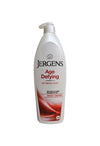 JERGENS AGE DEFYING WITH VITAMINS A,E & C RESTORES FOR VISIBLY MULTI MOISTURIZER 621ML LOTION PER CORPO
