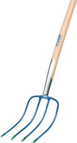 AGEF---FORCA-PER-GIARDINAGGIO-A-4-DENTI-IN-ACCIAIO-CON-MANICO-IN-LEGNO---VERNICIATA-BLU