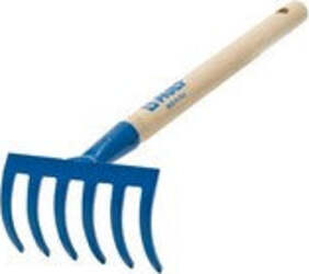 AGEF---RASTRELLINO-IN-ACCIAIO-A-6-DENTI-CURVI-7X11X31,5CM---CON-MANICO-IN-LEGNO---VERNICIATO-BLU