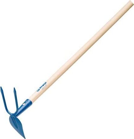 AGEF---ZAPPETTA-A-CUORE-BIDENTE-CANNA-CONICA-CON-MANICO-IN-LEGNO---VERNICIATA-BLU