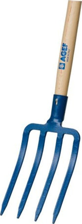 AGEF--FORCA-PER-VANGARE-CON-MANICO-IN-LEGNO-DI-FAGGIO---VERNICIATA-BLU
