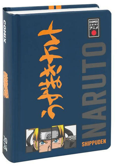 Agenda 16 Mesi 2023-2024 Medium Comix Anime-Naruto per La Scuola Franco Cosimo Panini