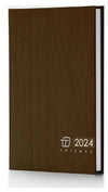 Agenda Giornaliera 2024 Grande (a4 - 21x30 Cm) In Tempo Charlie Con Copertina Imbottita Intempo