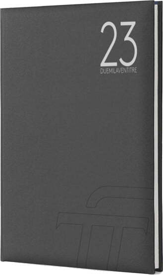 Agenda settimanale Text 2023 - carta plastificata imbottita - 17 x 24 cm - nero - InTempo Cancelleria e prodotti per ufficio/Carta blocchi e quaderni/Blocchi appunti taccuini e diari/Blocchi appunti e taccuini Eurocartuccia - Pavullo, Commerciovirtuoso.it