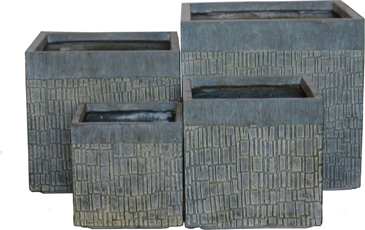 AGERATO---set-di-vasi-in-fibra-sintetica-Grigio-scuro-Milani-Home