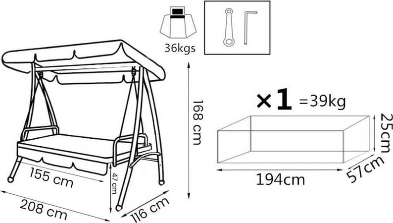 AGON---dondolo-da-giardino-in-metallo-Marrone-Milani-Home