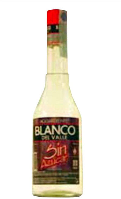 AGUARDIENTE BLANCO DEL VALLE SIN AZUCAR 700 ML COLOMBIA