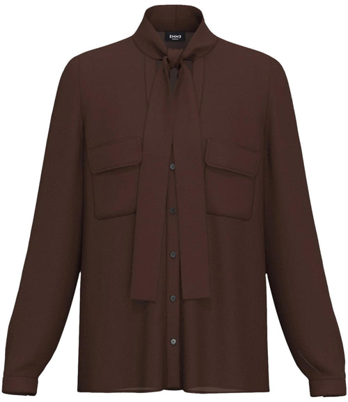 Camicia Alibi crepe de chine misto seta