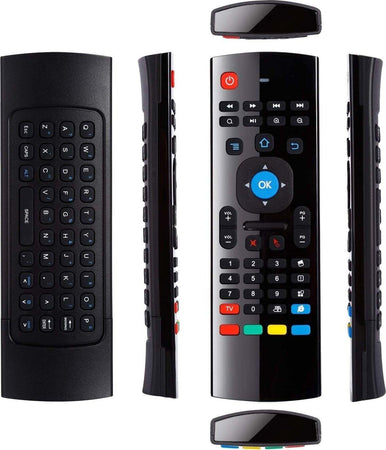 AIR MOUSE TELECOMANDO MINI TASTIERA WIRELESS 2.4 GIROSCOPIO INFRAROSSI SMART TV Elettronica/Informatica/Accessori/Tastiere Mouse e periferiche di input/Mouse Trade Shop italia - Napoli, Commerciovirtuoso.it