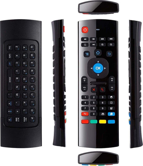 AIR MOUSE TELECOMANDO MINI TASTIERA WIRELESS 2.4 GIROSCOPIO INFRAROSSI SMART TV Elettronica/Informatica/Accessori/Tastiere Mouse e periferiche di input/Mouse Trade Shop italia - Napoli, Commerciovirtuoso.it