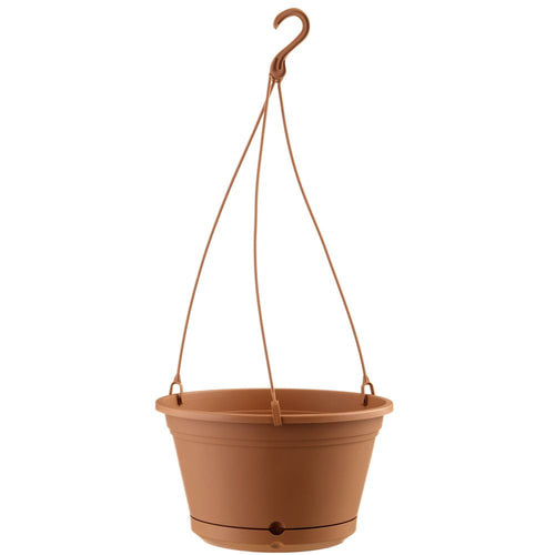 Vaso da appendere con gancio e riserva d'acqua per balcone Elements Air per fiori e piante