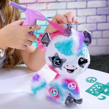 Airbrush Plush Unicorno Peluche Da Colorare Rocco Giocattoli