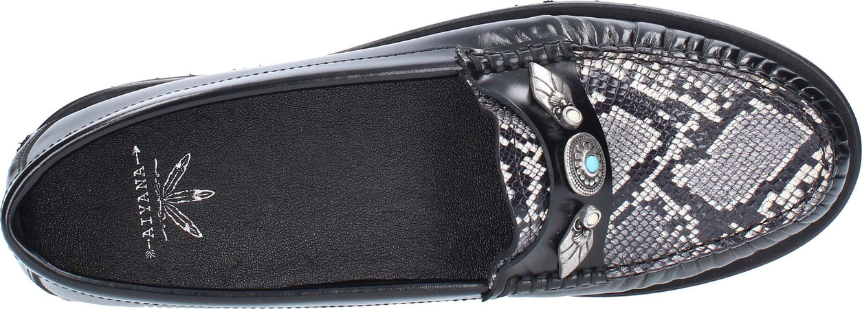 AIYANA-Scarpe-basse-Nero-leopardato-da-donna